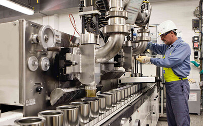 A BASF Coatings trabalha com maior eficiência com contratos para fornecimento de ar comprimido