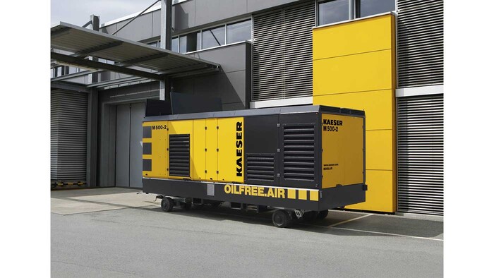 Compressor de construção Mobilair 500