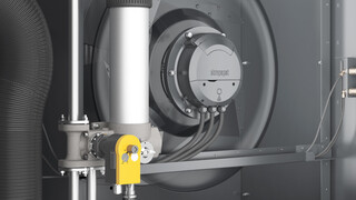 Gestão térmica eletrónica para evitar a formação de condensados.