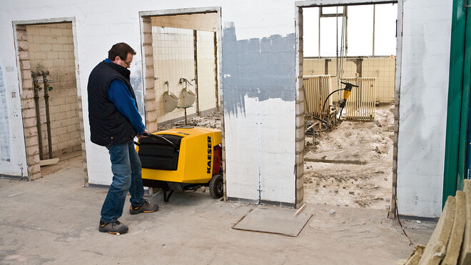 M13 - graças à sua compacta construção é ideal para a utilização em edifícios.