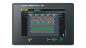 Comando abrangente SIGMA AIR MANAGER 4.0 da KAESER COMPRESSORES.