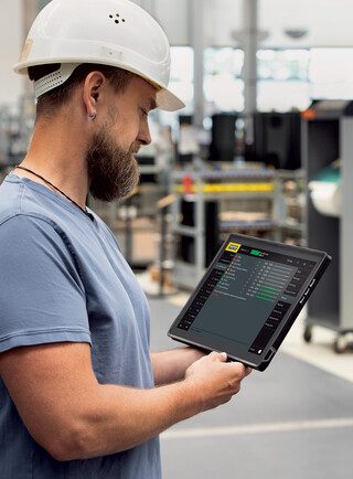 TECNOLOGIA DE MEDIÇÃO KAESER para fiável fornecimento de ar comprimido.