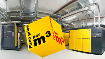 SIGMA AIR UTILITY – ar comprimido com preço fixo por m³