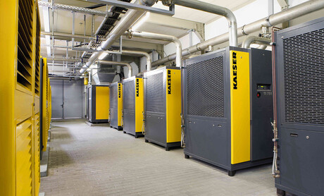 A BASF Coatings trabalha com maior eficiência com compressores de parafuso da Kaeser