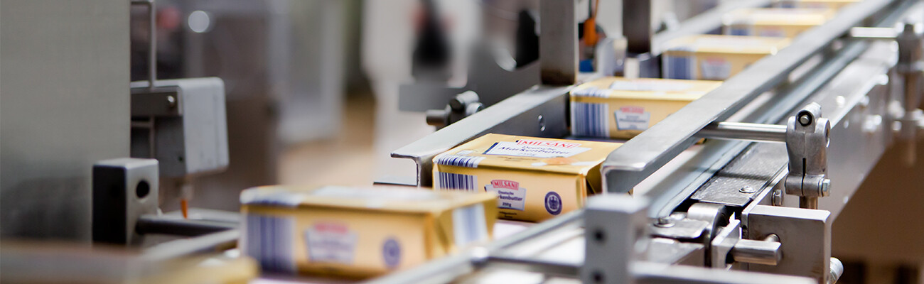 Ar comprimido da Kaeser Compressores para a linha de produção da Molkerei Ammerland